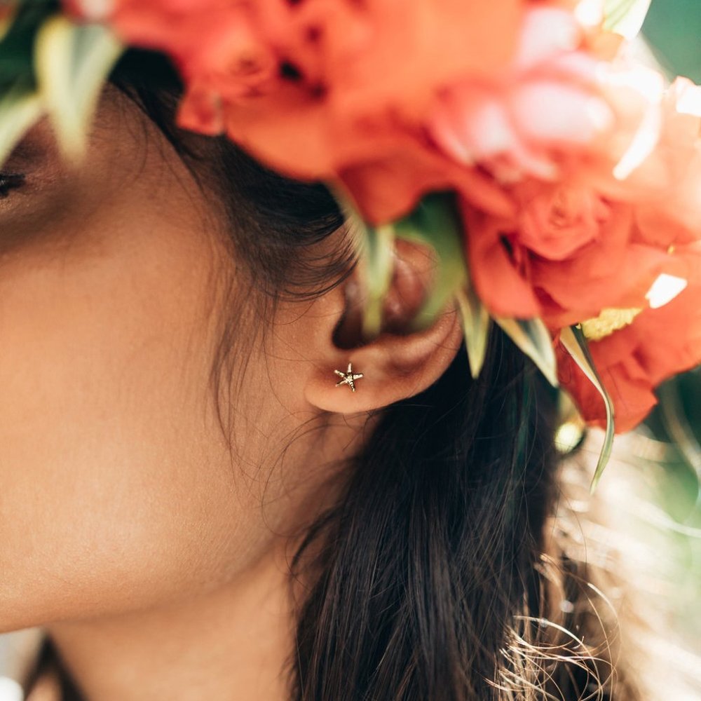 Mini Starfish Studs